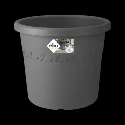 Brico Elho Bloempot Algarve Cilindro Rond O30Cm Antraciet- Plantenpotten En -Bakken