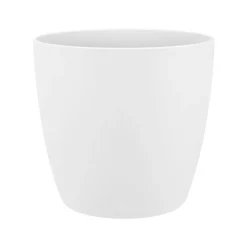Brico Elho Bloempot Brussels Rond O25Cm Wit- Plantenpotten En -Bakken