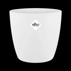 Brico Elho Bloempot Brussels Rond O25Cm Wit- Plantenpotten En -Bakken