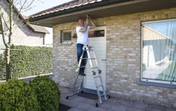 Vouwladders|Brico Escalo Vouwladder Multifold 4X3-Treeds