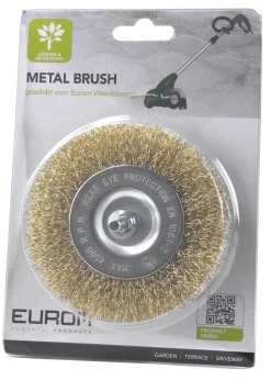 Brico Eurom Onkruidborstel Metaal Voor Weedcleaner- Onkruidverdelgers