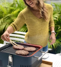 Brico Everdure Cube Houtskool Barbecue Khaki 38,4X31,6X22,4Cm- Houtskool Barbecue