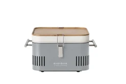 Brico Everdure Cube Houtskool Barbecue Grijs 38,4X31,6X22,4Cm- Houtskool Barbecue