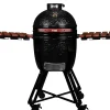 Brico Eviq Kamado 18" Keramische Barbecue Zwart- Keramische Barbecue