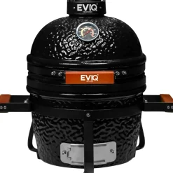 Brico Eviq Kamado 13" Keramische Barbecue Zwart- Keramische Barbecue