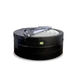 Brico Exit Opblaasbare Jacuzzi Leather Premium Spa Zwart O184X73Cm- Spa En Jacuzzi