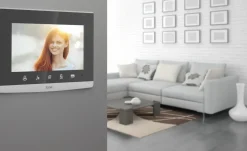 Brico Extel Videofoon Code 7" 720P Grijs- Deurbellen