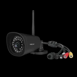 Brico Foscam G4P-B Outdoorcamera 4 Mp Super Hd Videokwaliteit Uitstekend Nachtzicht Zwart- Beveiligingscamera