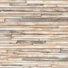 Brico Fotobehang 'White Washed Wood Papier' 254 X 368 Cm- Fotobehang