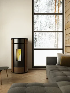 Brico Freepoint Pelletkachel Globe Moka 10,5Kw