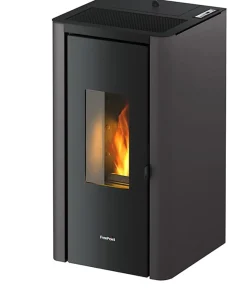 Brico Freepoint Pelletkachel Indigo Evo Zwart 7Kw