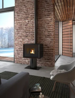 Brico Freepoint Pelletkachel Modo 9X3Kw Luchtdicht