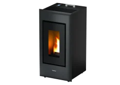 Brico Freepoint Pelletkachel Vega 10,5Kw Wit/Zwart