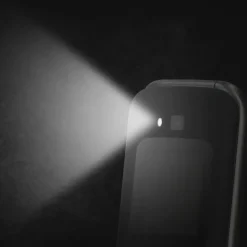 Brico Fysic F25 - Eenvoudige Mobiele Klaptelefoon Voor Senioren Met Sos Noodknop, Zwart- Kluizen