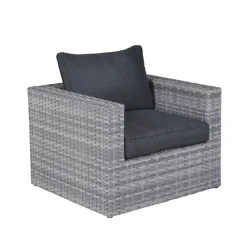 Brico Garden Impressions Carlo Loungeset 5-Delig Xl - Licht Grijs- Loungesets