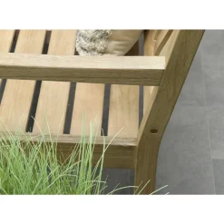 Brico Garden Impressions Cato Parkbank L160 - Eucalyptus White Wash- Tuinbanken