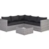 Brico Garden Impressions Lyon Loungeset 4-Delig - Reflex Black- Loungesets