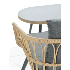 Brico Garden Impressions Tarulo Loungeset 4-Delig - Donker Grijs- Loungesets