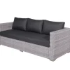 Brico Garden Impressions Tennessee Lounge Tuinbank L225 Cm -Licht Grijs- Tuinbanken
