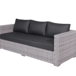 Brico Garden Impressions Tennessee Lounge Tuinbank L225 Cm -Licht Grijs- Tuinbanken