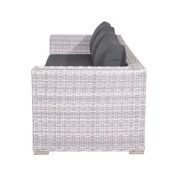 Brico Garden Impressions Tennessee Lounge Tuinbank L225 Cm -Licht Grijs- Tuinbanken
