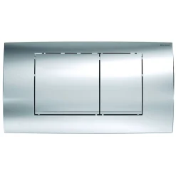 Bedieningspanelen|Brico Geberit Bedieningspaneel Twinline 30 Voor Up130 Inbouwreservoirs 340X185X32Mm Glanzend Chroom