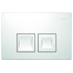 Bedieningspanelen|Brico Geberit Bedieningspaneel Delta 50 Voor Up100 Inbouwreservoirs|Mat Wit