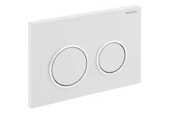 Bedieningspanelen|Brico Geberit Bedieningspaneel Omega 20 Voor Omega Inbouwreservoirss| 212X142Mm Glanzend Wit/Chroom