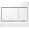 Bedieningspanelen|Brico Geberit Bedieningspaneel Sigma 30 Voor Up320, Up720, Up300 En Up700 Inbouwreservoirs| Wit/Chroom