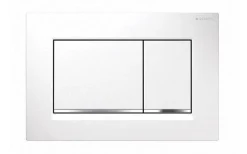 Bedieningspanelen|Brico Geberit Bedieningspaneel Sigma 30 Voor Up320, Up720, Up300 En Up700 Inbouwreservoirs| Wit/Chroom