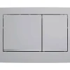 Bedieningspanelen|Brico Geberit Bedieningspaneel Twinline 30 Voor Up130 Inbouwreservoirs| 340X185X32Mm Mat Chroom
