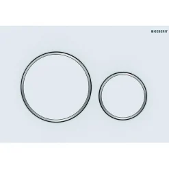 Bedieningspanelen|Brico Geberit Bedieningspaneel Sigma 20 Voor Up320, Up720, Up300 En Up700 Inbouwreservoirs| 246X164Mm Mat Wit