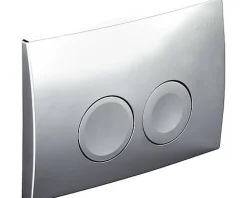 Bedieningspanelen|Brico Geberit Bedieningspaneel Delta 21 Voor Up100 Inbouwreservoirs|16,4X24,6Cm Mat Chroom