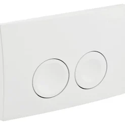 Bedieningspanelen|Brico Geberit Bedieningspaneel Delta 21 Voor Up100 Inbouwreservoirs| 16,4X24,6Cm Glanzend Wit