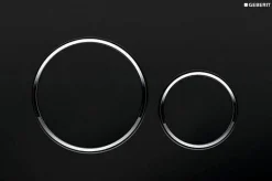 Bedieningspanelen|Brico Geberit Bedieningspaneel Sigma 20 Voor Up320, Up720, Up300 En Up700 Inbouwreservoirs| Zwart/Mat