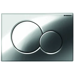 Bedieningspanelen|Brico Geberit Bedieningspaneel Sigma 01 Voor Up320, Up720, Up300 En Up700 Inbouwreservoirs|16,4X24,6Cm Glanzend Chroom