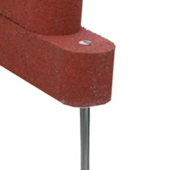 Brico Gegalvaniseerde Stalen Buis Voor Montage Rubber Opsluitband- Opsluitbanden & Boordstenen