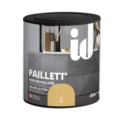 Brico Glitterverf Paillett' 500Ml Goud- Decoratieve Verf