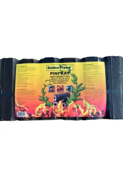 Brico Golden Flame Houtbriketten 10Kg 12 Stuks