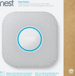 Brico Google Nest Rook- En Koolmonoxidemelder Protect + Batterij- Brandbeveiliging