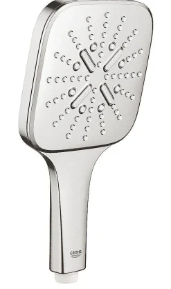 Douchekop|Brico Grohe Handdouche Cube Rainshower Smartactive 130Mm Supersteel