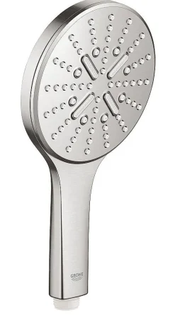Douchekop|Brico Grohe Handdouche Rainshower Smartactive O130Mm Supersteel