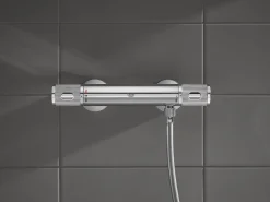Douchekranen|Brico Grohe Thermostatische Douchemengkraan Precision Feel 15Cm Chroom