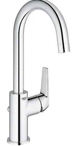 Keukenkranen|Brico Grohe Wastafelmengkraan Start Flow L-Size Chroom