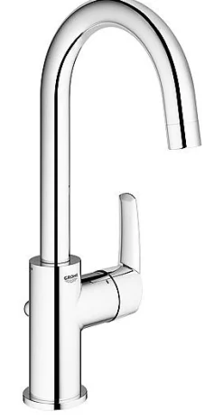 Wastafelkranen|Brico Grohe Wastafelmengkraan Start Hoog Chroom