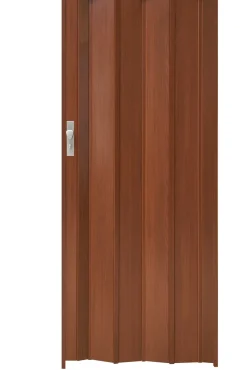 Brico Grosfillex Vouwdeur 'Axia' Pvc Teck 205X84Cm- Schuifdeuren