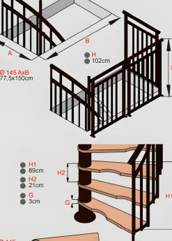 Brico Handystairs Spiltrap 