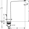 Wastafelkranen|Brico Hansgrohe Wastafelkraan Talis E 240 Zwart Mat
