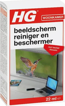 Schoonmaakmiddelen|Brico Hg Beeldscherm Reiniger En Beschermer 22Ml