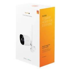 Brico Hombli Slimme Beveiligingscamera Buiten Wifi Full Hd Nachtzicht Wit- Beveiligingscamera